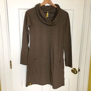 LOLE Tunic Athleisure Top Sz Medium Brown Heather